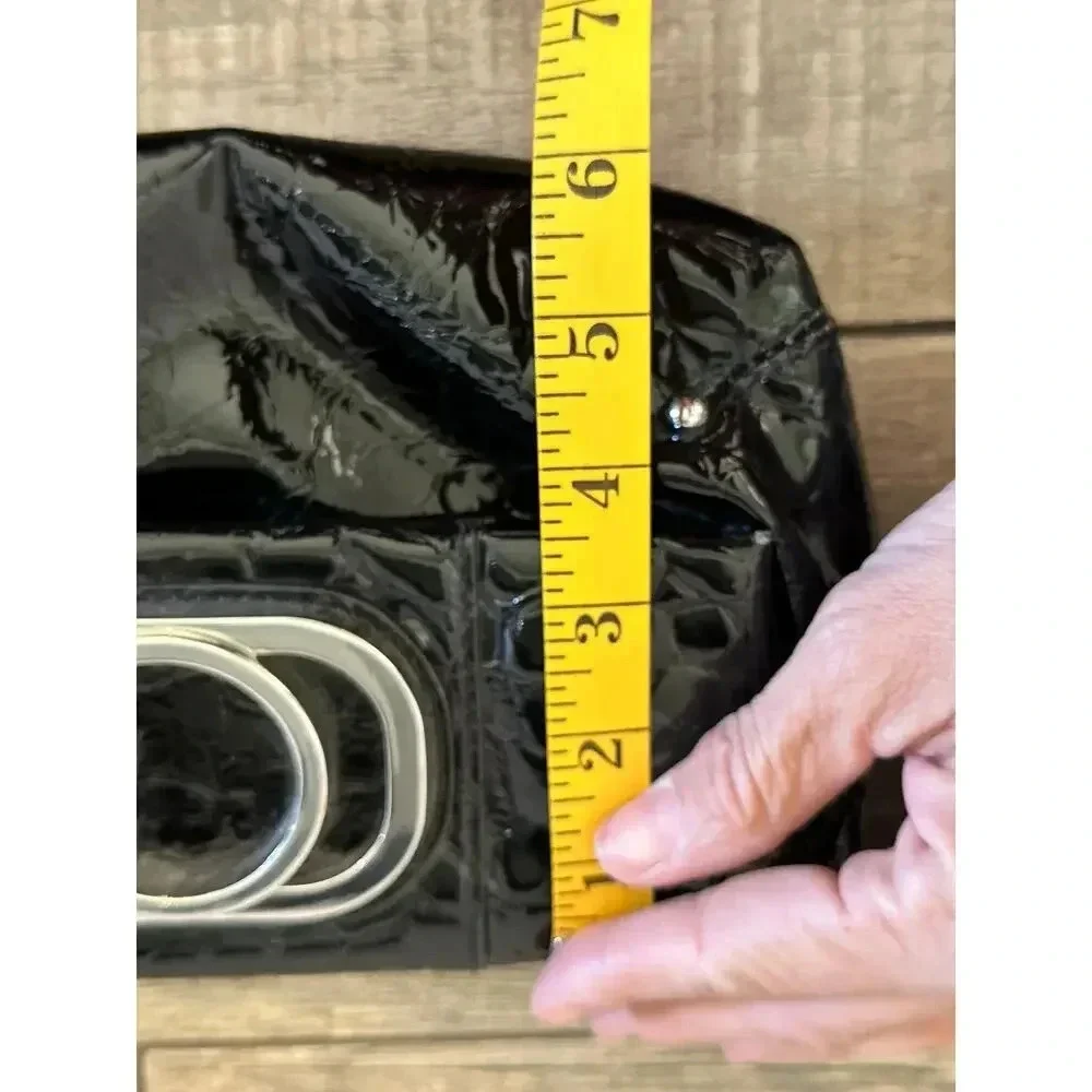 Guess Black Leather Clutch